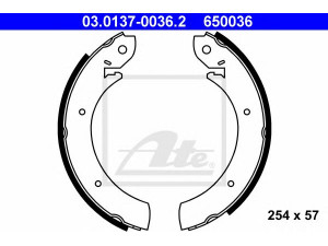 ATE 03.0137-0036.2 stabdžių trinkelių komplektas 
 Techninės priežiūros dalys -> Papildomas remontas
5019046, 77 01 201 617, 77 01 202 897
