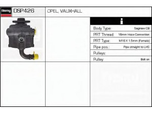 DELCO REMY DSP426 hidraulinis siurblys, vairo sistema 
 Vairavimas -> Vairo pavara/siurblys