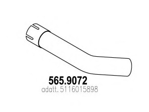 ASSO 565.9072 išleidimo kolektorius
5116015898