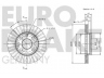 EUROBRAKE 5815203608 stabdžių diskas 
 Stabdžių sistema -> Diskinis stabdys -> Stabdžių diskas
569014, 569031, 569054, 90008006