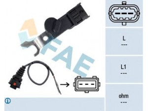 FAE 79167 jutiklis, skirstomojo veleno padėtis 
 Elektros įranga -> Jutikliai
9012039, 9012039, 93171450