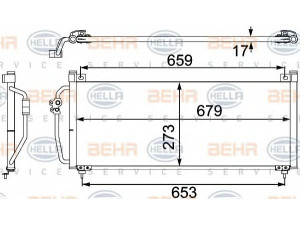 HELLA 8FC 351 304-111 kondensatorius, oro kondicionierius 
 Oro kondicionavimas -> Kondensatorius
73210-FA000, 73210-FA100, 73210-FA140