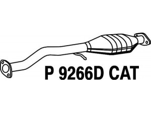 FENNO P9266DCAT katalizatoriaus keitiklis 
 Išmetimo sistema -> Katalizatoriaus keitiklis
BM80264H, 4473866, WL97-20-600B