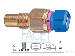 FACET 7.3553 siuntimo blokas, aušinimo skysčio temperatūra 
 Elektros įranga -> Jutikliai
0242.83, 0242.83