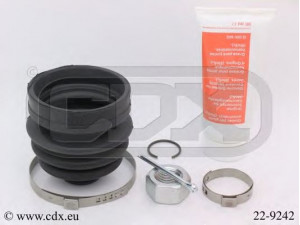 CDX 22-9242 gofruotoji membrana, kardaninis velenas 
 Ratų pavara -> Gofruotoji membrana
392414F125