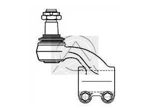 SIDEM 680230 skersinės vairo trauklės galas
1 131 742, 1 696 901, 1 699 401