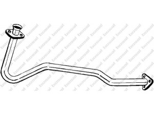 BOSAL 802-459 išleidimo kolektorius 
 Išmetimo sistema -> Išmetimo vamzdžiai
58 54 245, 8 54 191, 8 58 044, 90500559