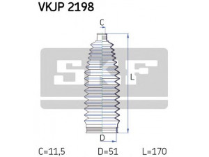 SKF VKJP 2198 gofruotoji membrana, vairavimas 
 Vairavimas -> Gofruotoji membrana/sandarinimai
4381841