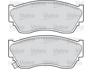VALEO 598628 stabdžių trinkelių rinkinys, diskinis stabdys 
 Techninės priežiūros dalys -> Papildomas remontas
41060-50Y91, 41060-50Y94, 41060-62C90