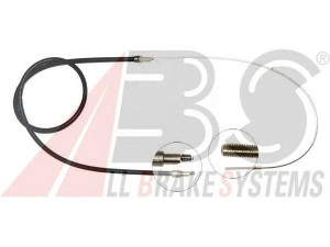 A.B.S. K16607 trosas, stovėjimo stabdys 
 Stabdžių sistema -> Valdymo svirtys/trosai
34 40 1 166 234, 34 41 1 162 998