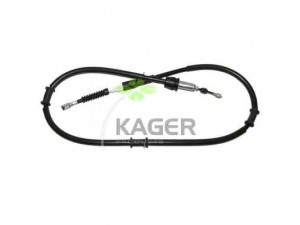 KAGER 19-6172 trosas, stovėjimo stabdys 
 Stabdžių sistema -> Valdymo svirtys/trosai
5976007310