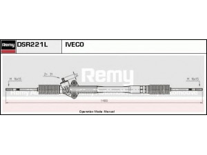 DELCO REMY DSR221L vairo pavara 
 Vairavimas -> Vairo pavara/siurblys