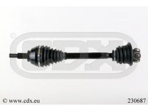CDX 230687 kardaninis velenas 
 Ratų pavara -> Kardaninis velenas
4411699, 4430546, 7711135441, 8200169164