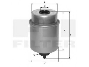 FIL FILTER ZP 8005 F kuro filtras 
 Techninės priežiūros dalys -> Papildomas remontas
1 709 059, 2C11-9176-AB, 4032667