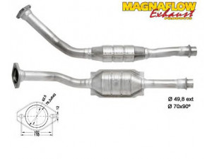 MAGNAFLOW 80962D katalizatoriaus keitiklis 
 Išmetimo sistema -> Katalizatoriaus keitiklis
1705EZ, 1705EZ