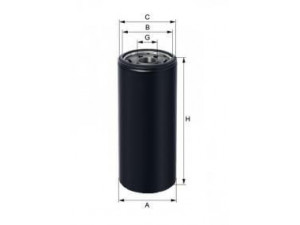 UNIFLUX FILTERS XO155 alyvos filtras 
 Techninės priežiūros dalys -> Techninės priežiūros intervalai
C 3313279, 1930741, 4396645, 700703331