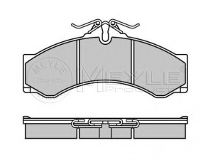 MEYLE 025 291 5319 stabdžių trinkelių rinkinys, diskinis stabdys 
 Techninės priežiūros dalys -> Papildomas remontas
004 420 24 20