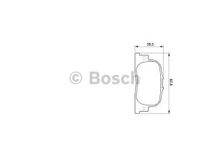 BOSCH 0 986 424 730 stabdžių trinkelių rinkinys, diskinis stabdys 
 Techninės priežiūros dalys -> Papildomas remontas
446632030, 04466 32030, 04466 32040