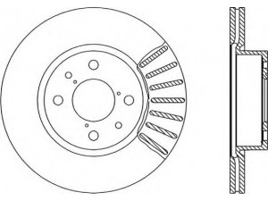 OPEN PARTS BDR1230.20 stabdžių diskas 
 Stabdžių sistema -> Diskinis stabdys -> Stabdžių diskas
0060801754, 164202202302, 164202202303