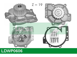 LUCAS ENGINE DRIVE LDWP0606 vandens siurblys 
 Aušinimo sistema -> Vandens siurblys/tarpiklis -> Vandens siurblys
1388504, 6G9N8591AA, 272476, 7438610006