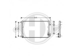 DIEDERICHS 8302501 kondensatorius, oro kondicionierius 
 Oro kondicionavimas -> Kondensatorius
60678599, 60678699, 60696060, 60678699