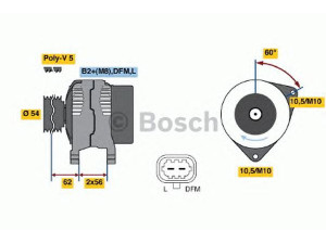BOSCH 0 986 049 020 kintamosios srovės generatorius 
 Elektros įranga -> Kint. sr. generatorius/dalys -> Kintamosios srovės generatorius
13222930, 6204265, 93190138, 93190138