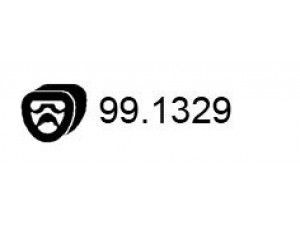 ASSO 99.1329 laikiklis, išmetimo sistema 
 Dviratė transporto priemonės -> Išmetimo sistema -> Atskiros surinkimo dalys -> Gnybtas
1756535030, 1756535030, 1756535030