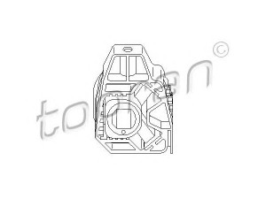 TOPRAN 112 413 montavimas, radiatorius 
 Aušinimo sistema -> Radiatorius/alyvos aušintuvas -> Radiatoriaus montavimo dalys
6Q0 121 367A, 6Q0 121 367A, 6Q0 121 367A
