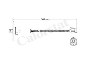 CALORSTAT by Vernet LS140578 lambda jutiklis
89465-35150, 89465-39365