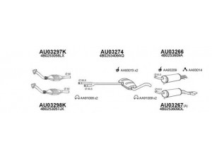 VENEPORTE 030058 išmetimo sistema 
 Išmetimo sistema -> Išmetimo sistema, visa