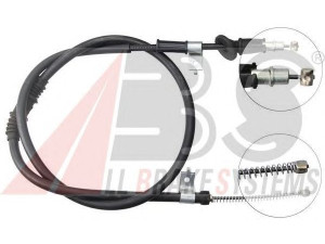A.B.S. K14797 trosas, stovėjimo stabdys 
 Stabdžių sistema -> Valdymo svirtys/trosai
MB 520200