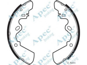 APEC braking SHU359 stabdžių trinkelė 
 Stabdžių sistema -> Būgninis stabdys -> Stabdžių įdėklas/ trinkelė
5871000330, 5871000340, 8942305391