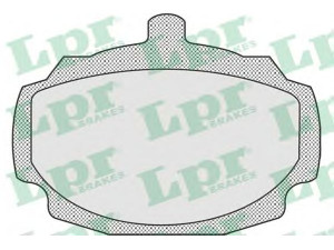 LPR 05P923 stabdžių trinkelių rinkinys, diskinis stabdys 
 Techninės priežiūros dalys -> Papildomas remontas
C8G8834, GBP202