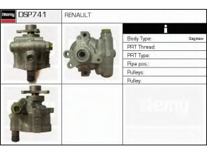 DELCO REMY DSP741 hidraulinis siurblys, vairo sistema 
 Vairavimas -> Vairo pavara/siurblys