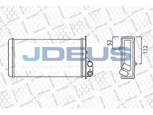 JDEUS 223M18 šilumokaitis, salono šildymas 
 Šildymas / vėdinimas -> Šilumokaitis
2711500QAC, 09161465, 4501165, 9161465