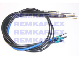 REMKAFLEX 46.1890 trosas, stovėjimo stabdys 
 Stabdžių sistema -> Valdymo svirtys/trosai
6025371283, 6025371397, 6025410680