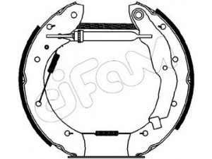 CIFAM 151-067 stabdžių trinkelių komplektas 
 Techninės priežiūros dalys -> Papildomas remontas
77 01 205 307