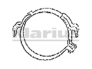 KLARIUS 430094 laikiklis, išmetimo sistema
18211246403