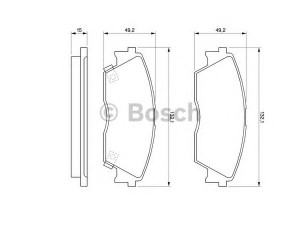 BOSCH 0 986 460 972 stabdžių trinkelių rinkinys, diskinis stabdys 
 Techninės priežiūros dalys -> Papildomas remontas
45022-SE0-000, 45022-SE0-010, 45022-SE0-020