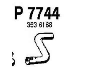 FENNO P7744 išleidimo kolektorius 
 Išmetimo sistema -> Išmetimo vamzdžiai
1328950, 1378247, 3514340, 3536168