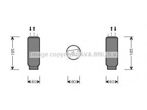 AVA QUALITY COOLING HDD117 džiovintuvas, oro kondicionierius 
 Oro kondicionavimas -> Džiovintuvas
80351