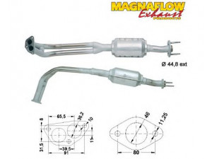 MAGNAFLOW 81840 katalizatoriaus keitiklis 
 Išmetimo sistema -> Katalizatoriaus keitiklis
7707787, 7796915