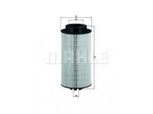 KNECHT KX 264D kuro filtras 
 Techninės priežiūros dalys -> Papildomas remontas
51125030079, 51125030081