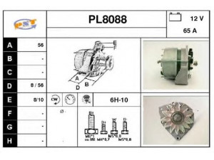 SNRA PL8088 kintamosios srovės generatorius
31100090025