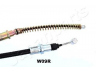 JAPANPARTS BC-W09R trosas, stovėjimo stabdys 
 Stabdžių sistema -> Valdymo svirtys/trosai
96534871