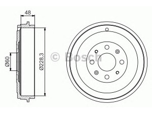 BOSCH 0 986 477 208 stabdžių būgnas 
 Stabdžių sistema -> Būgninis stabdys -> Stabdžių būgnas
51901443, 51901444, 55701380, 55703043