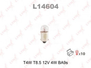 LYNXauto L14604 lemputė
9959370, 07 11 9 978 256, 07 50 9 063 576