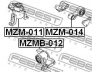 FEBEST MZMB-012 variklio montavimas
GJ6G-39-070B