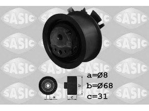 SASIC 1706021 įtempiklio skriemulys, paskirstymo diržas 
 Techninės priežiūros dalys -> Papildomas remontas
03G109243, MN980101, 03G109243