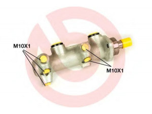BREMBO M 68 031 pagrindinis cilindras, stabdžiai 
 Stabdžių sistema -> Pagrindinis stabdžių cilindras
7700723303, 7700799540, 7700799541